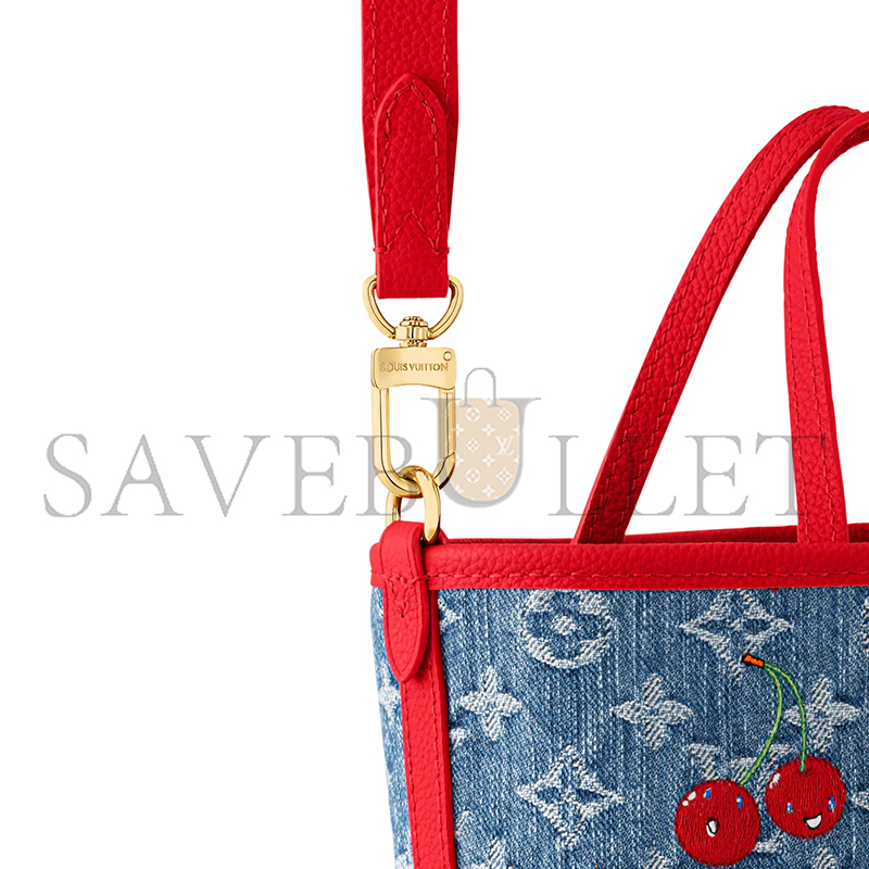 LOUIS VUITTON MURAKAMI LV X TM NEVERFULL INSIDE OUT BB M14997 (26*17*11cm) LOUIS VUITTON MURAKAMI LV X TM NEVERFULL INSIDE OUT BB M14997 (26*17*11cm)